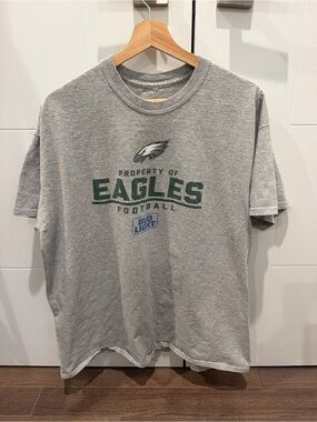 Gray Eagles Football Logo Tee -